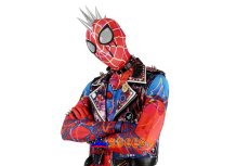 画像18: スパイダーマン:アクロス・ザ・スパイダーバース Spider-Man: Across the Spider-Verse Spider-Punk Hobart 'Hobie' Brown コスプレ衣装 abccos製 「受注生産」 (18)