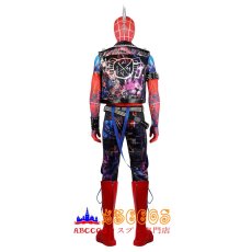 画像2: スパイダーマン:アクロス・ザ・スパイダーバース Spider-Man: Across the Spider-Verse Spider-Punk Hobart 'Hobie' Brown コスプレ衣装 abccos製 「受注生産」 (2)