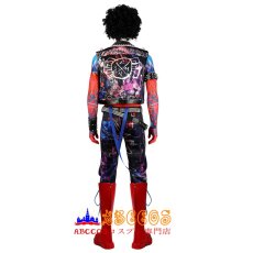 画像4: スパイダーマン:アクロス・ザ・スパイダーバース Spider-Man: Across the Spider-Verse Spider-Punk Hobart 'Hobie' Brown コスプレ衣装 abccos製 「受注生産」 (4)