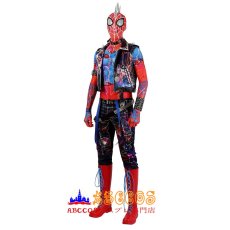 画像9: スパイダーマン:アクロス・ザ・スパイダーバース Spider-Man: Across the Spider-Verse Spider-Punk Hobart 'Hobie' Brown コスプレ衣装 abccos製 「受注生産」 (9)