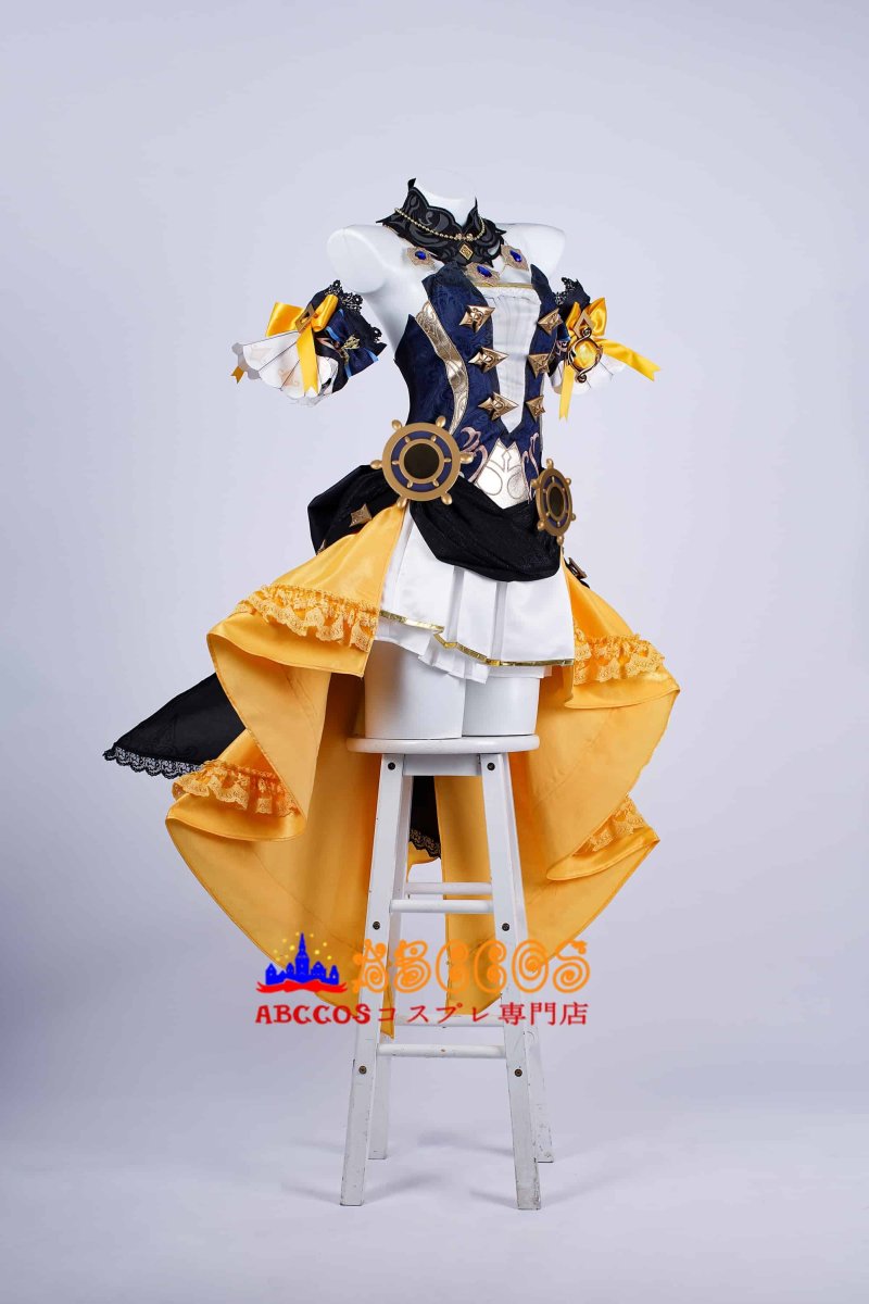 画像2: 原神 Genshin ナヴィア-Navia コスチューム コスプレ衣装 abccos製 「受注生産」 (2)
