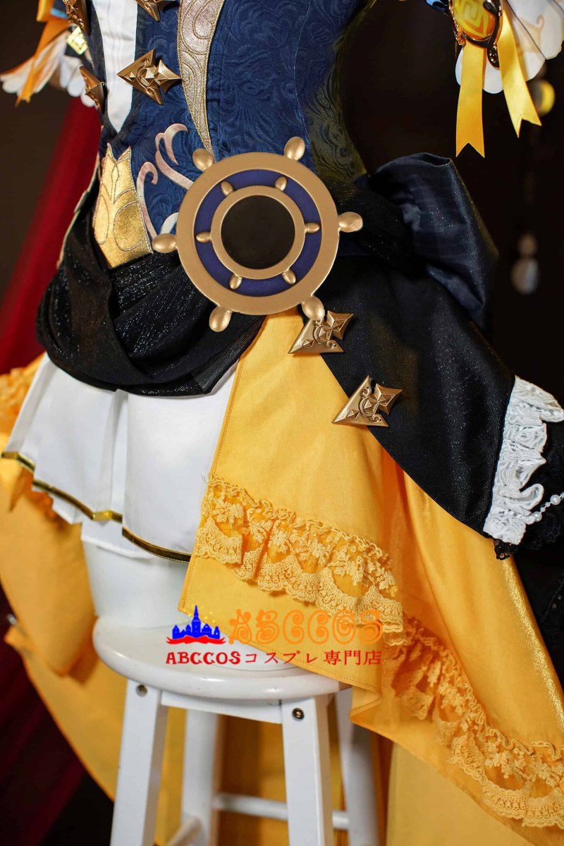 画像9: 原神 Genshin ナヴィア-Navia コスチューム コスプレ衣装 abccos製 「受注生産」 (9)