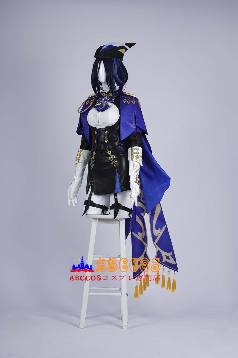 画像3: 原神 Genshin フォンテーヌ クロリンデ-Clorinde コスチューム コスプレ衣装 abccos製 「受注生産」 (3)