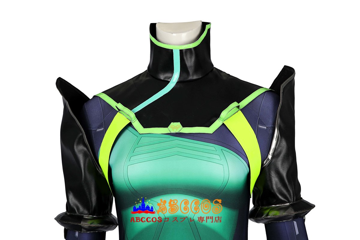画像9: VALORANT ヴァロラント ヴァイパー Viper ジャンパー着 全身タイツ コスチューム コスプレ衣装 abccos製 「受注生産」 (9)