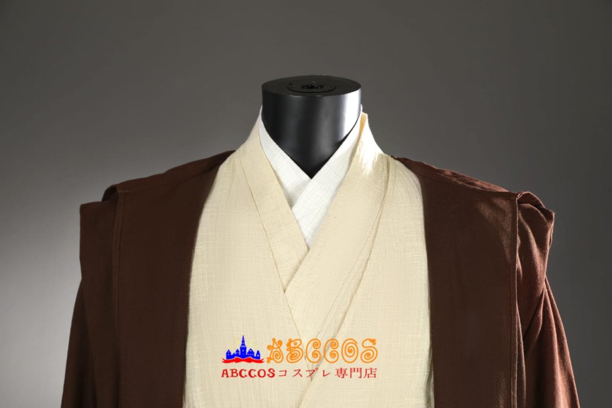 画像18:  スター・ウォーズ エピソード2/ クローンの攻撃(―クローンのこうげき)Star Wars: Episode II – Attack of the Clones オビ=ワン・ケノービ コスプレ衣装 コスチューム バラ売り可 abccos製 「受注生産」 (18)