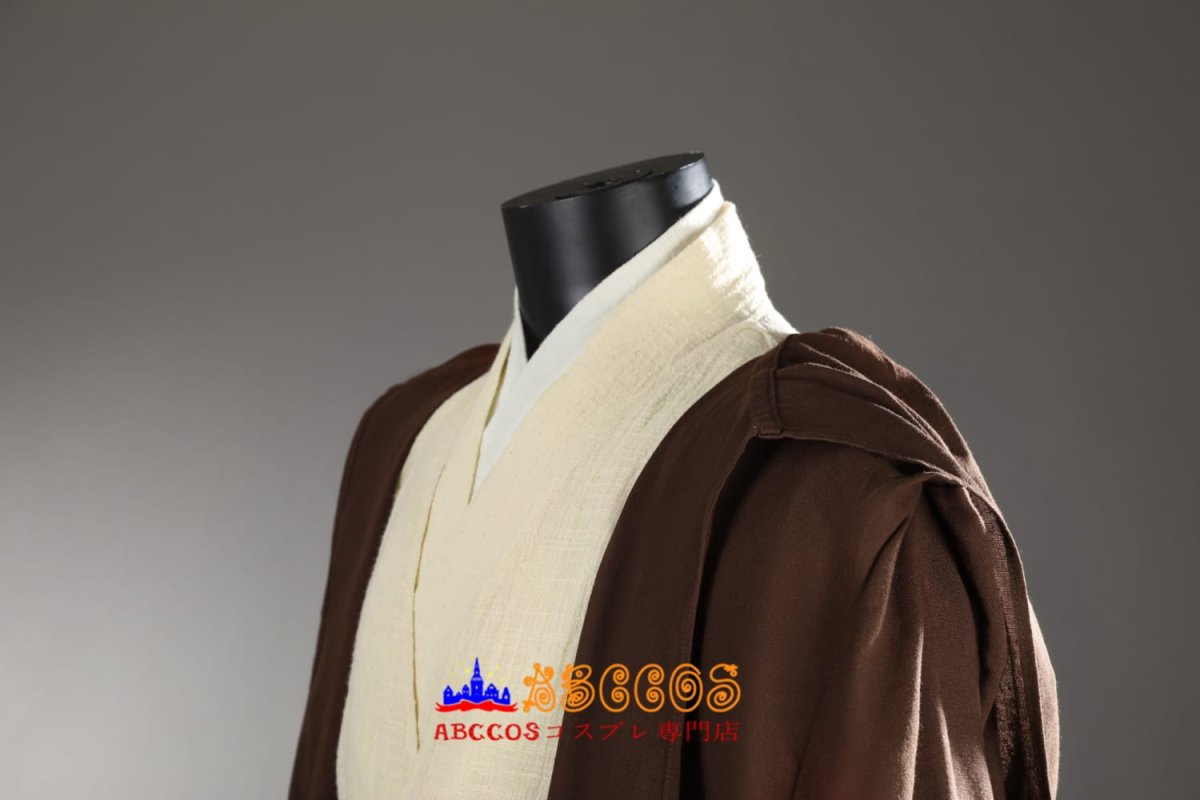 画像19:  スター・ウォーズ エピソード2/ クローンの攻撃(―クローンのこうげき)Star Wars: Episode II – Attack of the Clones オビ=ワン・ケノービ コスプレ衣装 コスチューム バラ売り可 abccos製 「受注生産」 (19)