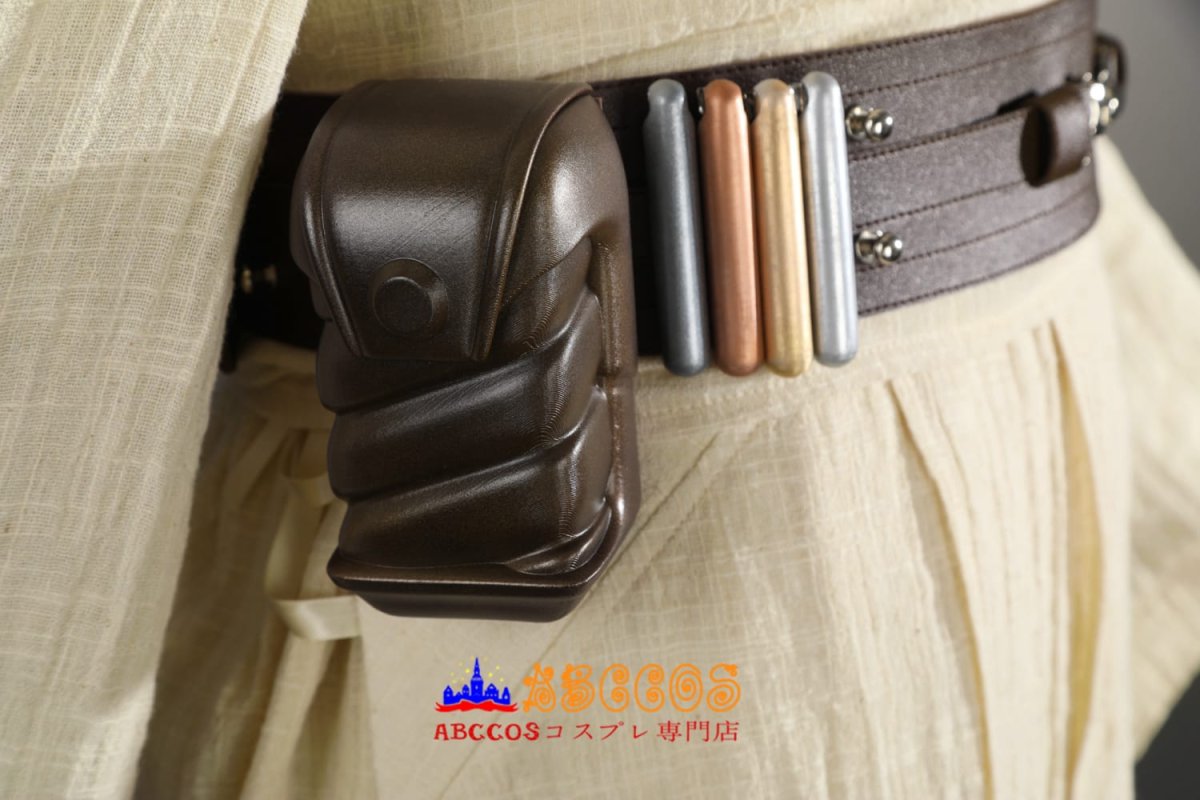 画像27:  スター・ウォーズ エピソード2/ クローンの攻撃(―クローンのこうげき)Star Wars: Episode II – Attack of the Clones オビ=ワン・ケノービ コスプレ衣装 コスチューム バラ売り可 abccos製 「受注生産」 (27)