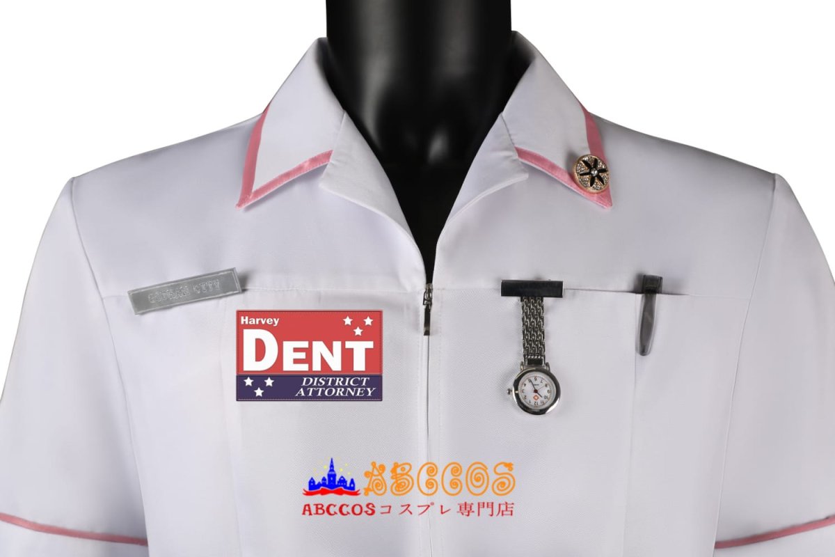 画像10: バットマン:ダークナイト・リターンズ Batman:The Dark Knight Returns ジョーカー Joker ナース服 コスプレ衣装 abccos製 「受注生産」 (10)