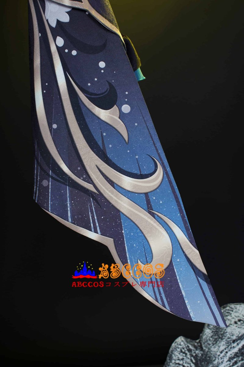 画像14: 原神 Genshin 璃月 申鶴-「冷花幽露」 新コスチューム 足首飾り付き コスプレ衣装 abccos製 「受注生産」 (14)