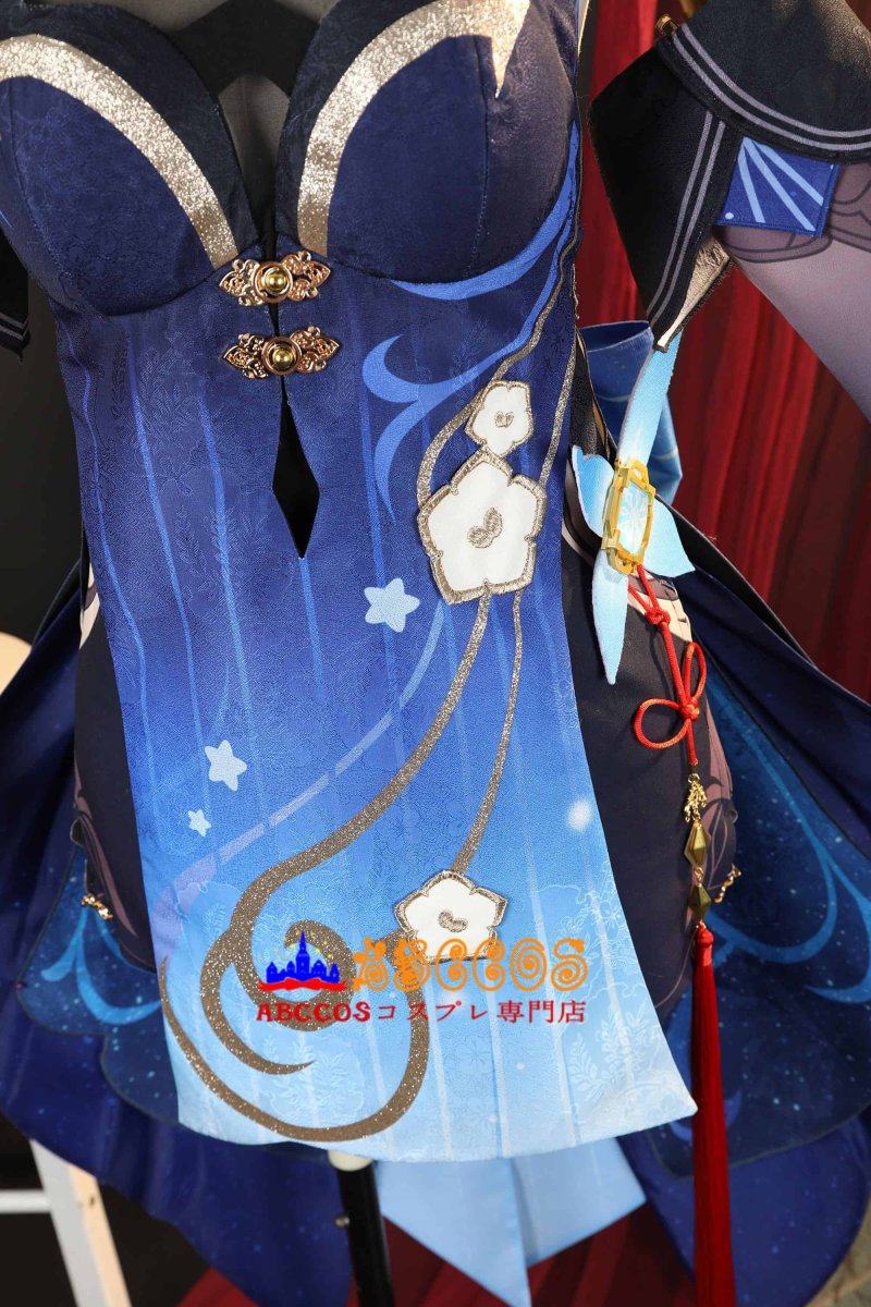 画像12: 原神 Genshin 璃月 甘雨-「玄玉瑶芳」 新コスチューム コスプレ衣装 abccos製 「受注生産」 (12)