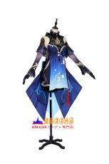 画像2: 原神 Genshin 璃月 甘雨-「玄玉瑶芳」 新コスチューム コスプレ衣装 abccos製 「受注生産」 (2)