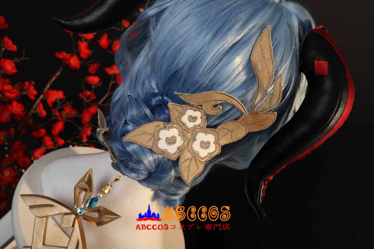 画像25: 原神 Genshin 璃月 甘雨-「玄玉瑶芳」 新コスチューム コスプレ衣装 abccos製 「受注生産」 (25)