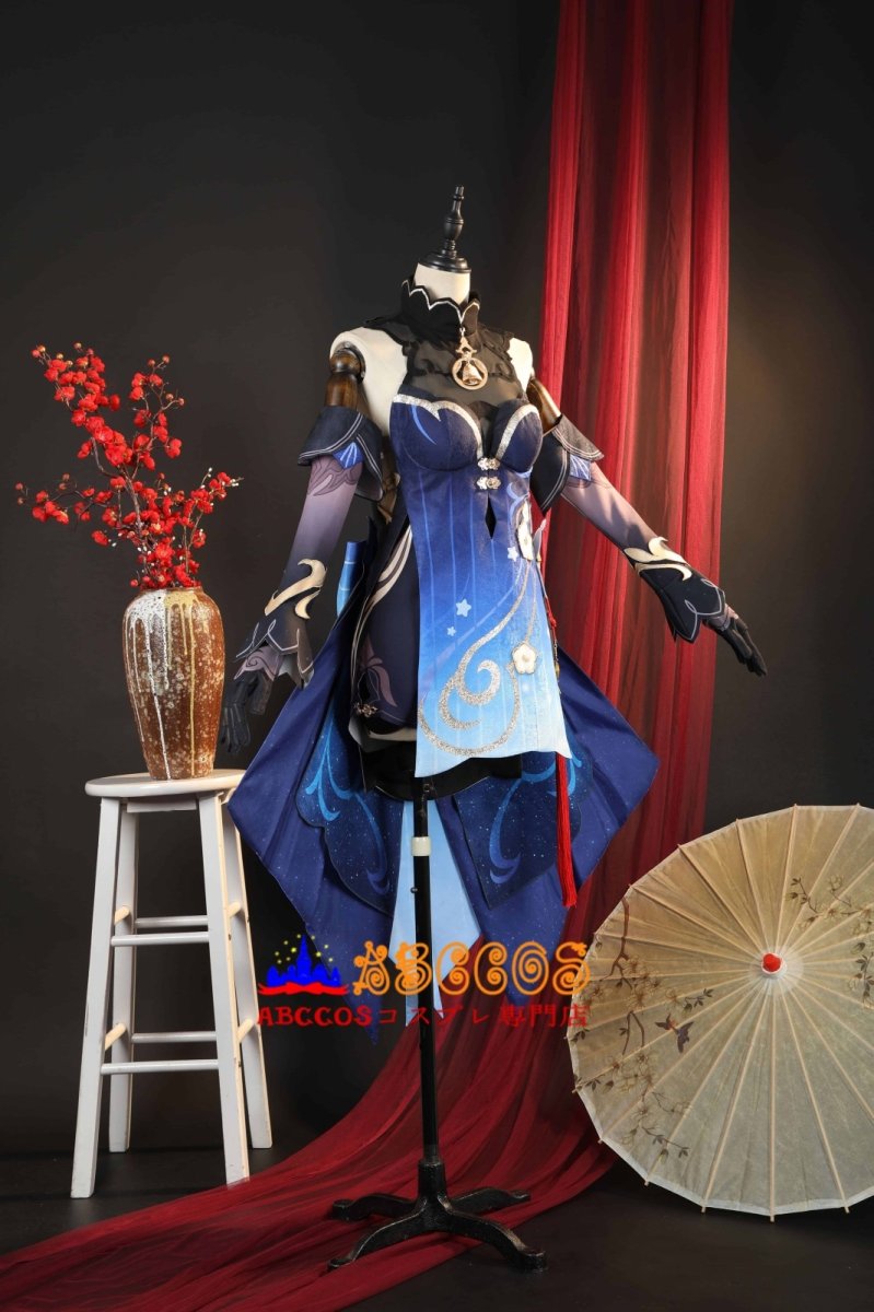 画像6: 原神 Genshin 璃月 甘雨-「玄玉瑶芳」 新コスチューム コスプレ衣装 abccos製 「受注生産」 (6)