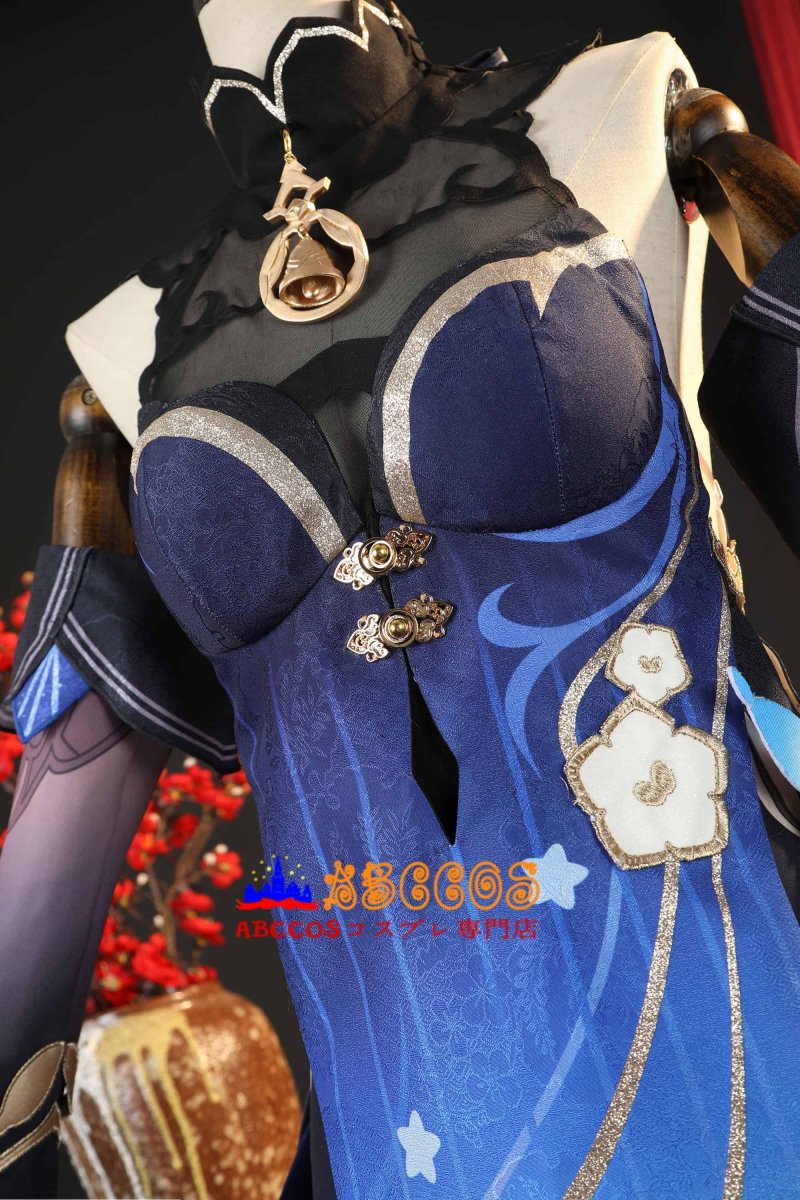画像9: 原神 Genshin 璃月 甘雨-「玄玉瑶芳」 新コスチューム コスプレ衣装 abccos製 「受注生産」 (9)