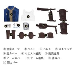 画像29: Fallout/フォールアウト Lucy ルーシー・マクレーン 主人公 コスプレ衣装 コスチューム バラ売り可 abccos製 「受注生産」 (29)