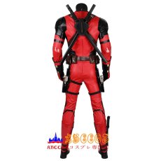 画像2: 映画 デッドプール3 Deadpool 3 ウェイド・ウィルソン / デッドプール Wade Wilson コスプレ衣装 コスプレ靴 バラ売り可【武器無し】 abccos製 「受注生産」 (2)