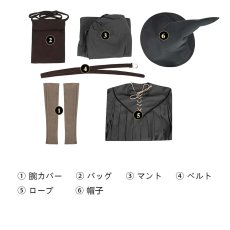 画像22: ロード・オブ・ザ・リング（The Lord of the Rings: The Fellowship of the Ring）灰色のガンダルフ（Gandalf the Grey）コスプレ衣装 abccos製 「受注生産」 (22)