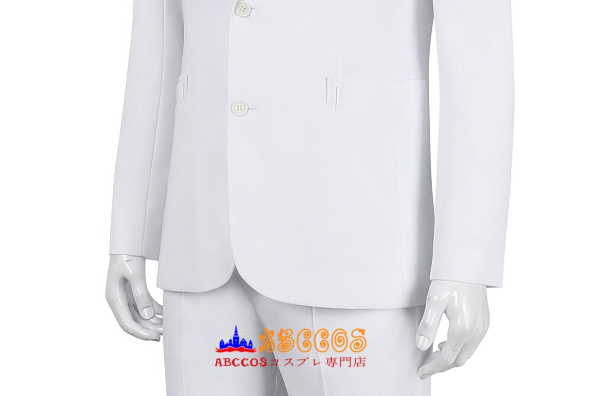 画像8: 【売り切れ即終】ジョーカー：フォリ・ア・ドゥ（Joker: Folie à Deux） アーサー・フレック / ジョーカー 白いスーツ コスプレ衣装 abccos製 「受注生産」 (8)