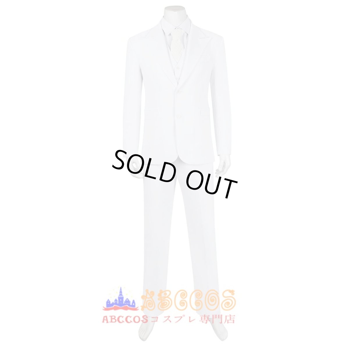 画像1: 【売り切れ即終】ジョーカー：フォリ・ア・ドゥ（Joker: Folie à Deux） アーサー・フレック / ジョーカー 白いスーツ コスプレ衣装 abccos製 「受注生産」 (1)