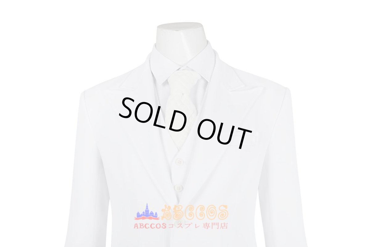 画像6: 【売り切れ即終】ジョーカー：フォリ・ア・ドゥ（Joker: Folie à Deux） アーサー・フレック / ジョーカー 白いスーツ コスプレ衣装 abccos製 「受注生産」 (6)