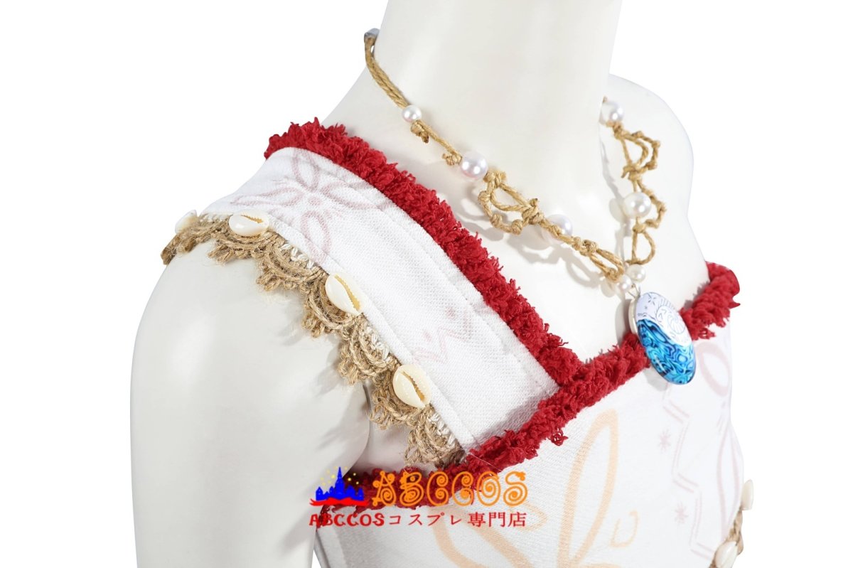 画像7: ディズニー モアナと伝説の海2 Moana2 モアナ・ワイアリキ 子供 コスプレ衣装 abccos製 「受注生産」 (7)