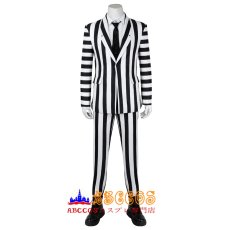 画像1: ビートルジュース2（Beetlejuice 2）ビートルジュース コスプレ衣装 abccos製 「受注生産」 (1)