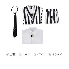 画像19: ビートルジュース2（Beetlejuice 2）ビートルジュース コスプレ衣装 abccos製 「受注生産」 (19)