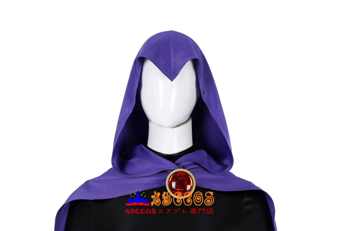 画像8: ティーン・タイタンズ New Teen Titans Raven レイブン(Raven) レイチェル・ロス コスプレ衣装 abccos製 「受注生産」 (8)