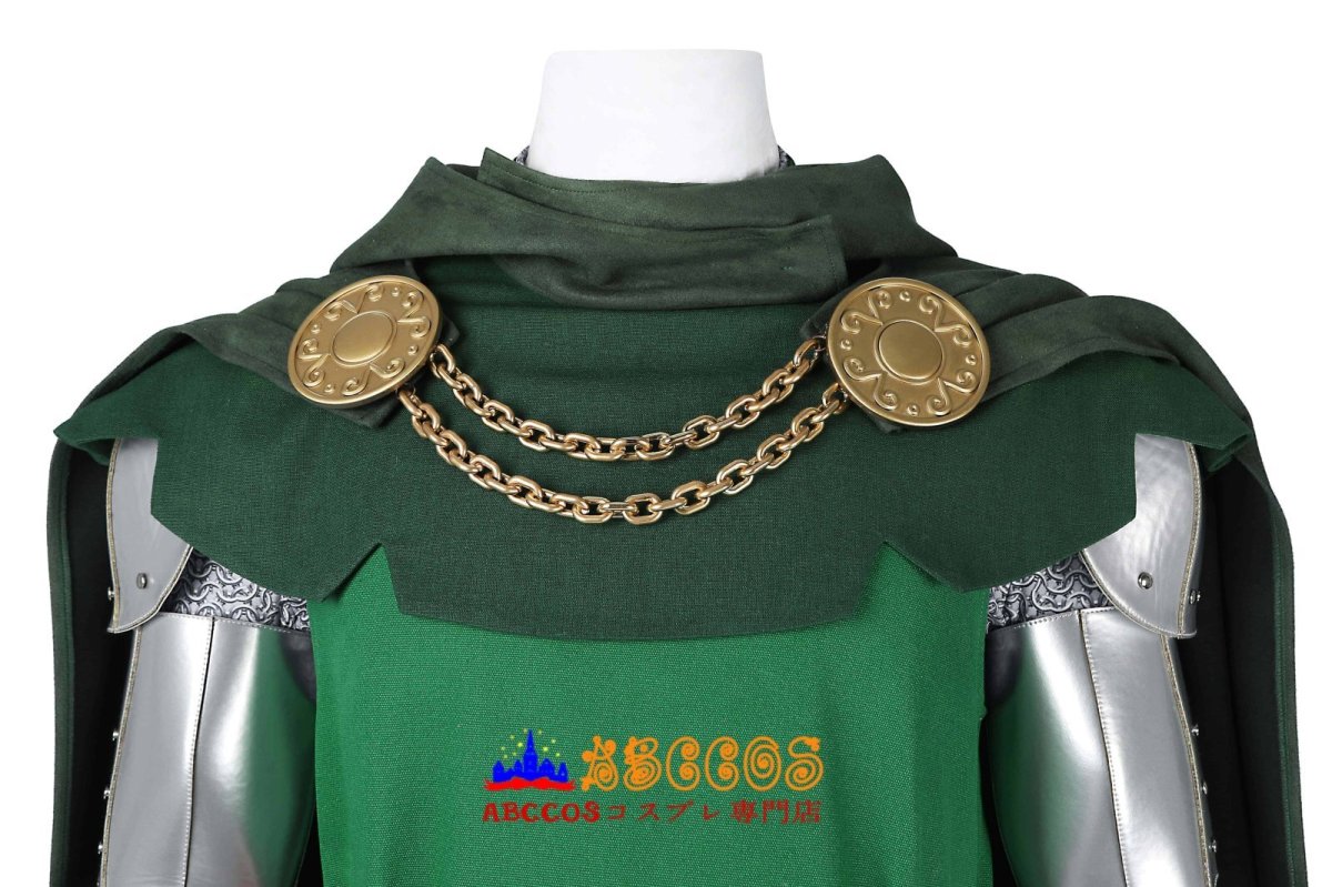 画像21: The Fantastic Four ファンタスティック4  Victor von Doom ドクタードゥーム Doctor Doom コスプレ衣装[レトロ版] バラ売り可 abccos製 「受注生産」 (21)