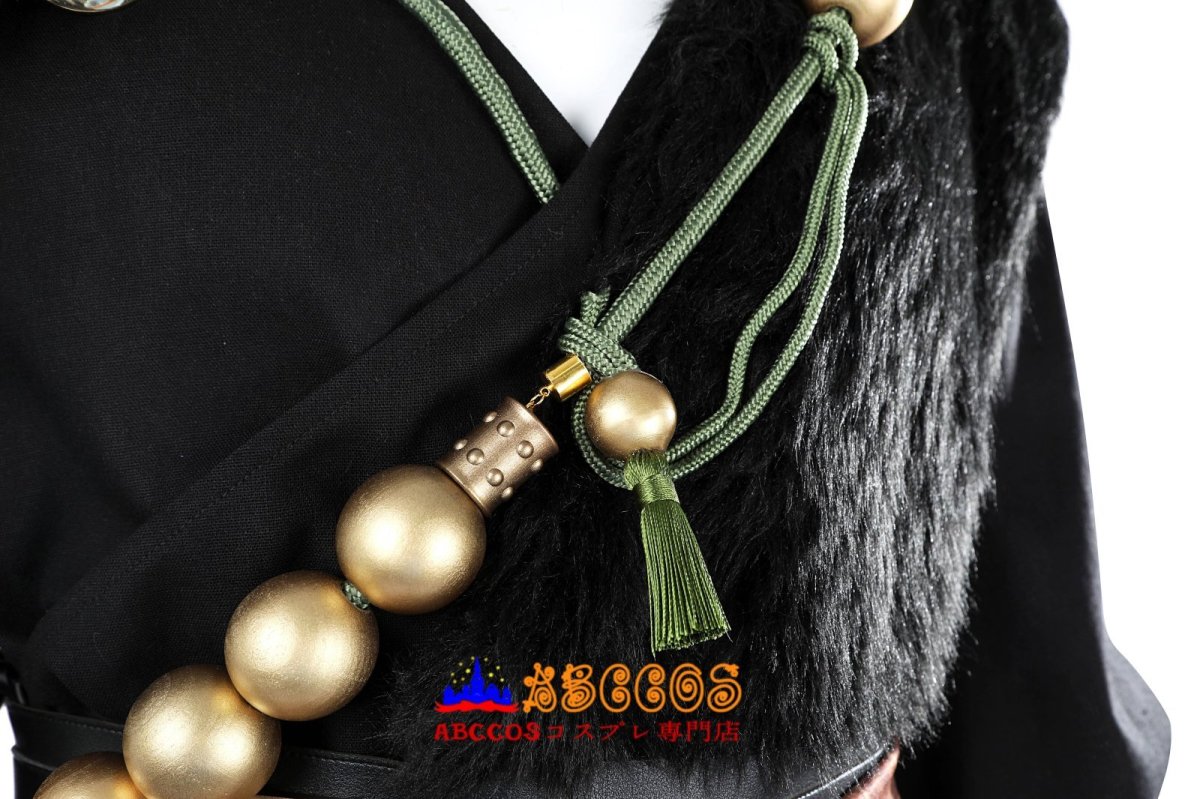 画像11: 黒神話:悟空 Black Myth: Wukong Ebongold Silk Robe コスプレ衣装 バラ売り可 abccos製 「受注生産」 (11)