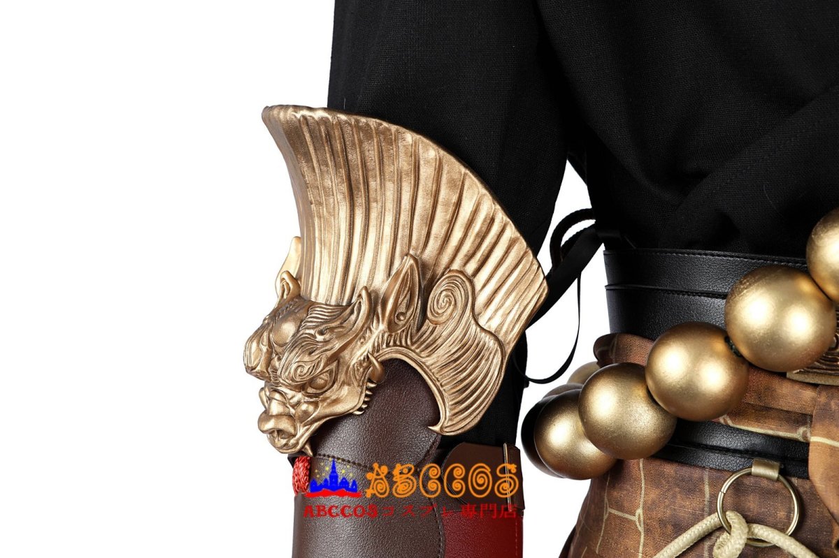 画像13: 黒神話:悟空 Black Myth: Wukong Ebongold Silk Robe コスプレ衣装 バラ売り可 abccos製 「受注生産」 (13)