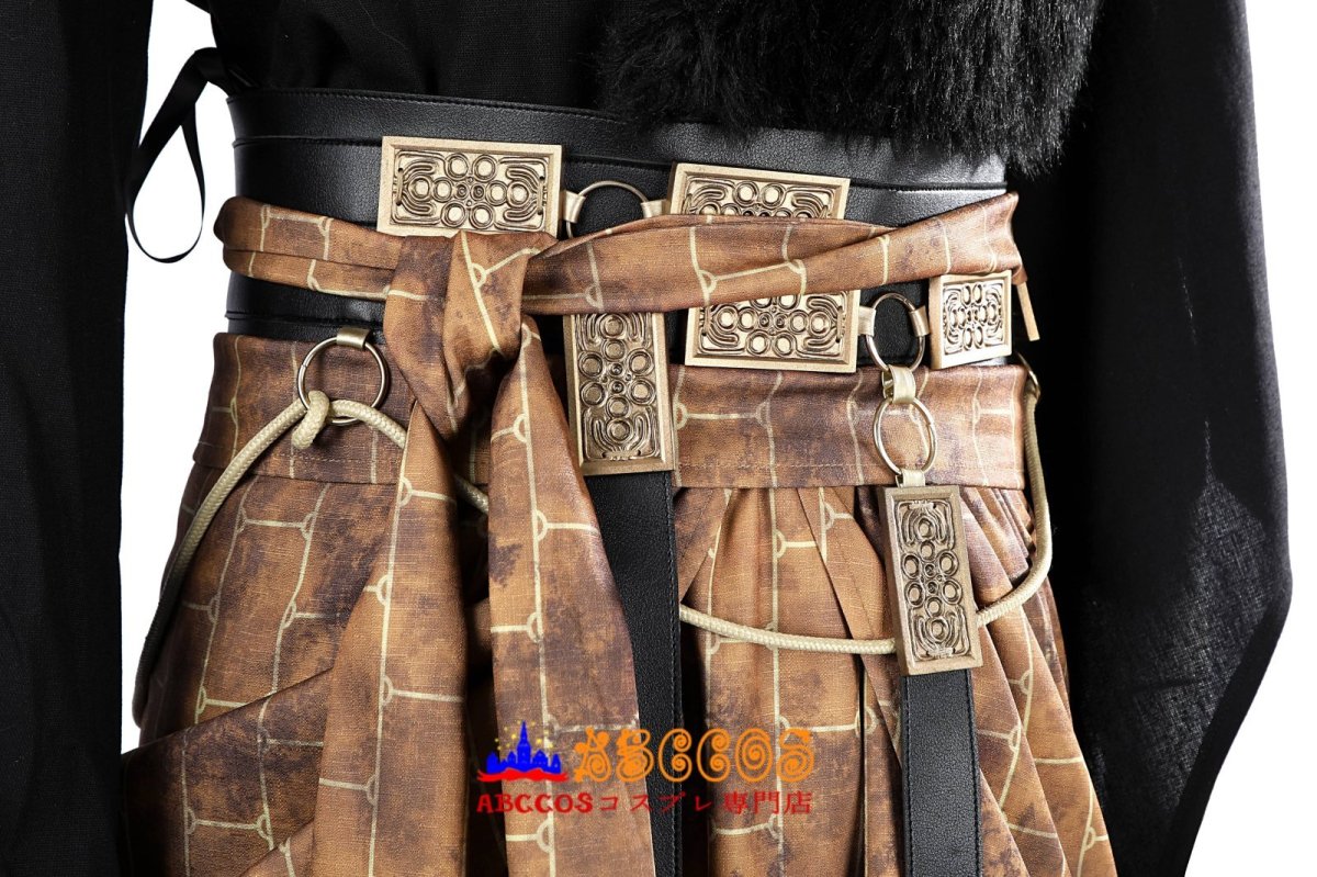 画像18: 黒神話:悟空 Black Myth: Wukong Ebongold Silk Robe コスプレ衣装 バラ売り可 abccos製 「受注生産」 (18)