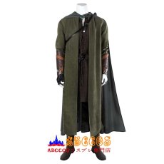 画像1: ロード・オブ・ザ・リング/二つの塔（ロード・オブ・ザ・リング ふたつのとう The Lord of the Rings: The Two Towers） アラゴルン (Aragorn) / 人間 コスプレ衣装 abccos製 「受注生産」 (1)