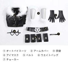 画像31: フォートナイト（Fortnite） ブラックキャット black cat コスプレ衣装 abccos製 「受注生産」 (31)
