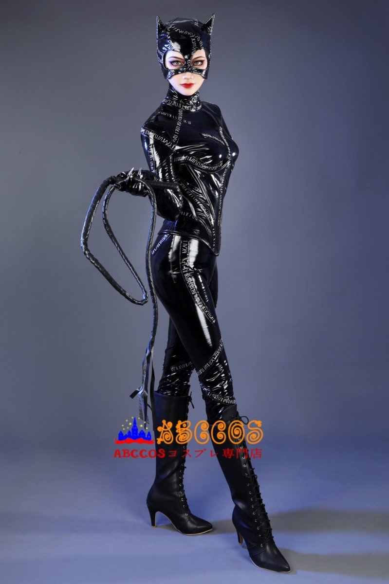 画像38: Batman Returns セリーナ・カイル / キャットウーマン Catwoman コスプレ衣装 コスプレ靴付き abccos製 「受注生産」 (38)