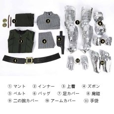 画像38: The Fantastic Four ファンタスティック4  Victor von Doom ドクタードゥーム Doctor Doom コスプレ衣装 バラ売り可 abccos製 「受注生産」 (38)