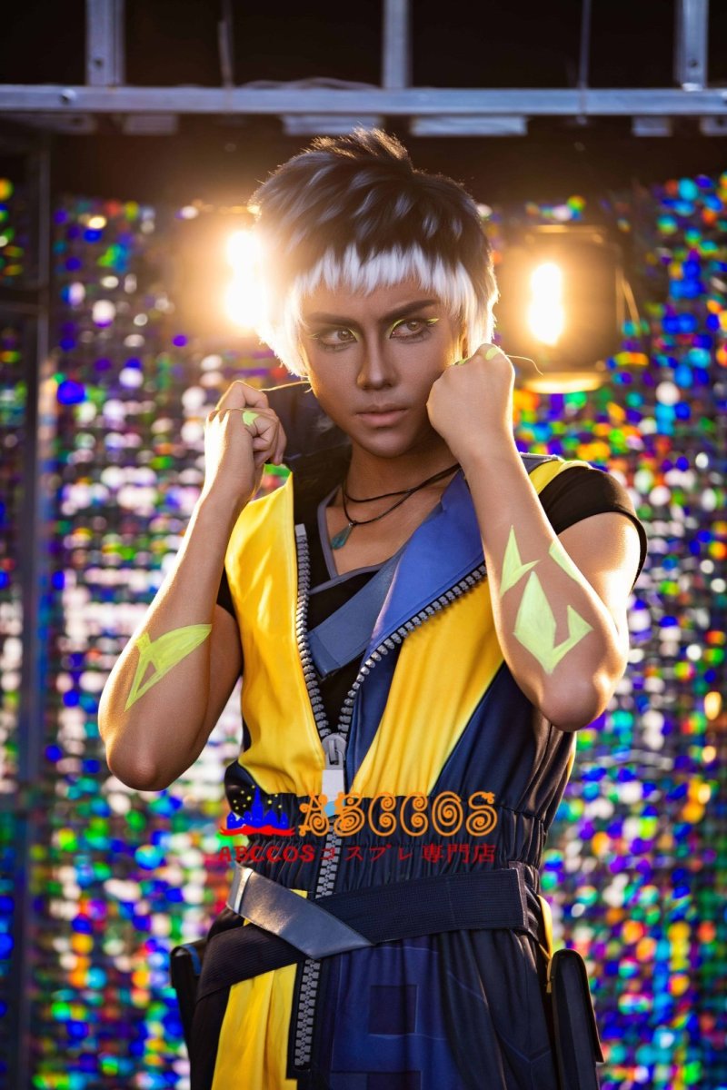 画像34: ヴァロラント VALORANT 新エージェント「ウェイレイ」Waylay コスプレ衣装 abccos製 「受注生産」 (34)