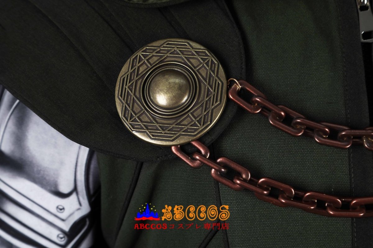 画像32: The Fantastic Four ファンタスティック4  Victor von Doom ドクタードゥーム Doctor Doom つなぎ服 コスプレ衣装 abccos製 「受注生産」 (32)