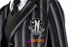 画像23: Wednesday Season 2『ウェンズデー』シーズン2 アダムス・ファミリー ネヴァーモア学園 制服 Addams Nevermore Academy uniform コスプレ衣装 abccos製 「受注生産」 (23)