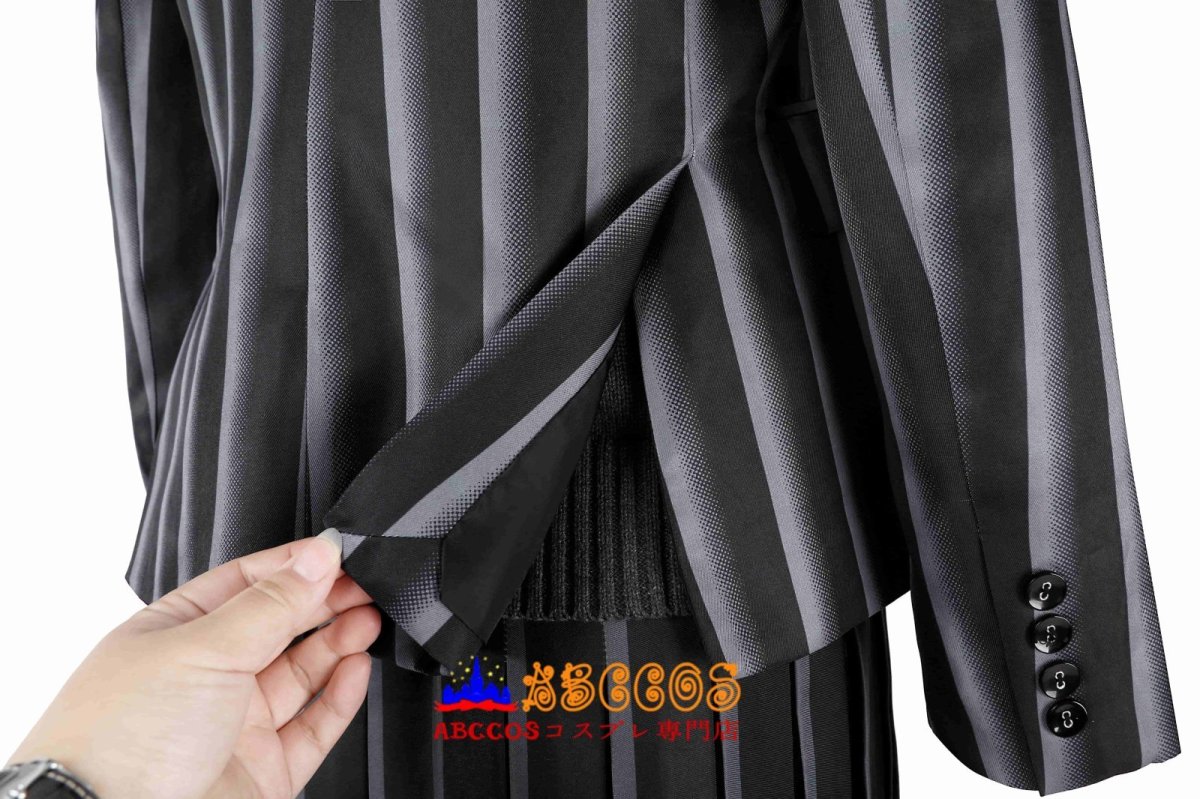 画像26: Wednesday Season 2『ウェンズデー』シーズン2 アダムス・ファミリー ネヴァーモア学園 制服 Addams Nevermore Academy uniform コスプレ衣装 abccos製 「受注生産」 (26)