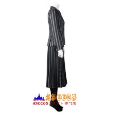 画像6: Wednesday Season 2『ウェンズデー』シーズン2 アダムス・ファミリー ネヴァーモア学園 制服 Addams Nevermore Academy uniform コスプレ衣装 abccos製 「受注生産」 (6)