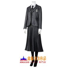 画像7: Wednesday Season 2『ウェンズデー』シーズン2 アダムス・ファミリー ネヴァーモア学園 制服 Addams Nevermore Academy uniform コスプレ衣装 abccos製 「受注生産」 (7)