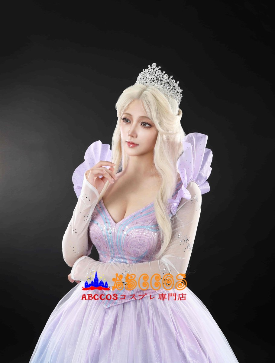 画像29: ウィキッド2 (Wicked: For Good) 主人公 グリンダ Glinda コスプレ衣装 オーダーメイド可能 バラ売り可 abccos製 「受注生産」 (29)