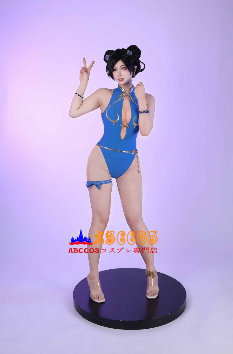 画像31: ストリートファイター6 Chun-Li 春麗 水着 コスプレ衣装 abccos製 「受注生産」 (31)