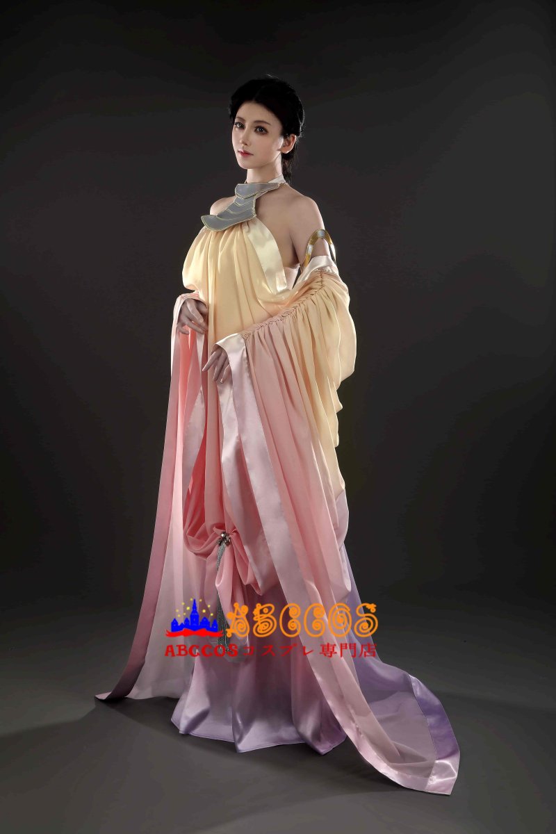 画像25: Star Wars: Episode II - Attack of the Clones スター・ウォーズ パドメ・アミダラ Padmé Amidala Lake Dress コスプレ衣装 abccos製 「受注生産」 (25)