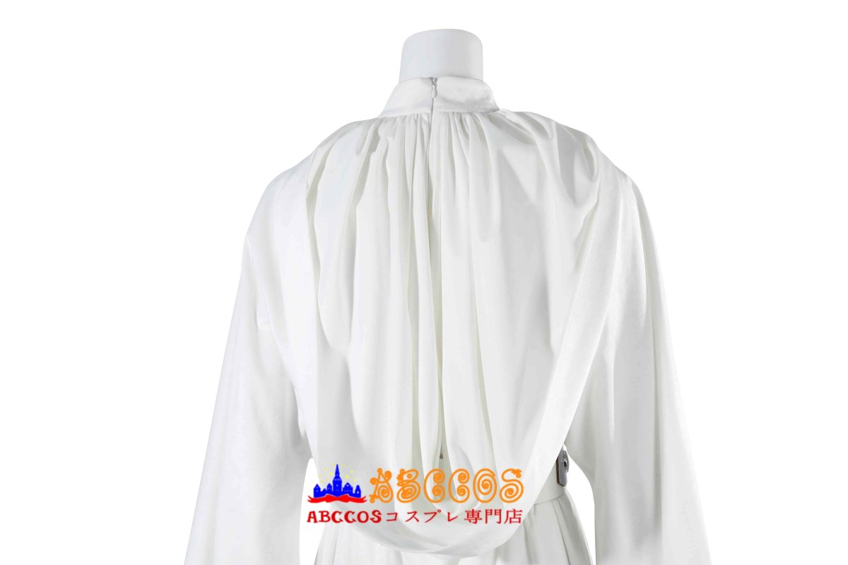 画像10: スター・ウォーズ エピソード4/新たなる希望（Star Wars: Episode IV A New Hope）レイア・オーガナ姫 コスプレ衣装 abccos製 「受注生産」 (10)