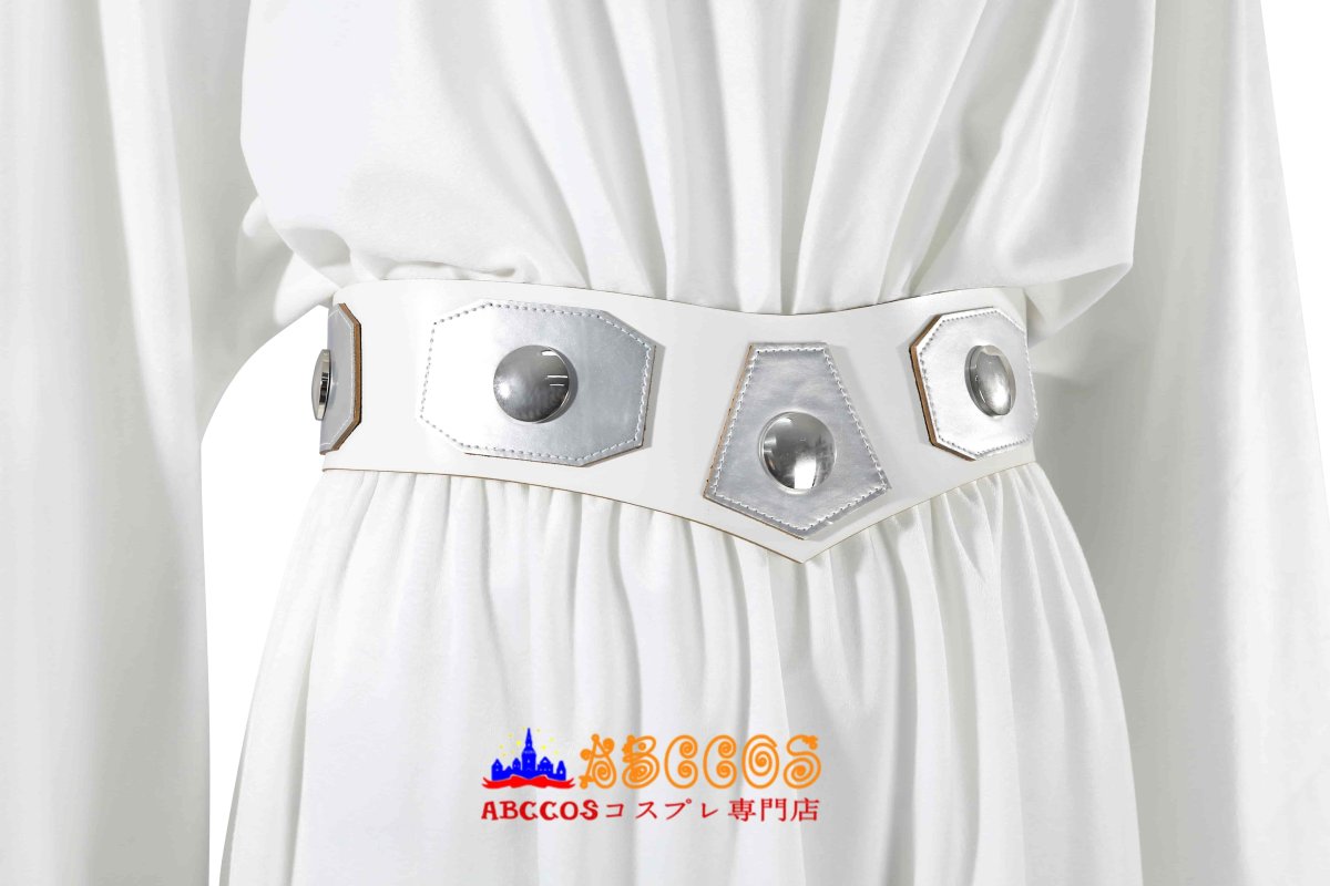 画像14: スター・ウォーズ エピソード4/新たなる希望（Star Wars: Episode IV A New Hope）レイア・オーガナ姫 コスプレ衣装 abccos製 「受注生産」 (14)