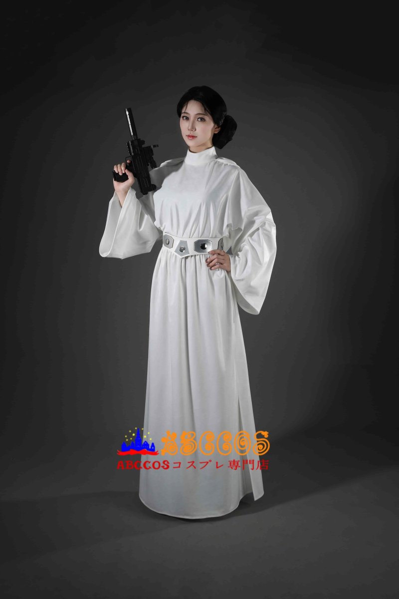 画像23: スター・ウォーズ エピソード4/新たなる希望（Star Wars: Episode IV A New Hope）レイア・オーガナ姫 コスプレ衣装 abccos製 「受注生産」 (23)