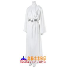 画像4: スター・ウォーズ エピソード4/新たなる希望（Star Wars: Episode IV A New Hope）レイア・オーガナ姫 コスプレ衣装 abccos製 「受注生産」 (4)