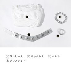 画像24: スター・ウォーズ エピソード4/新たなる希望（Star Wars: Episode IV A New Hope）レイア・オーガナ姫 フォーマルドレス コスプレ衣装 abccos製 「受注生産」 (24)